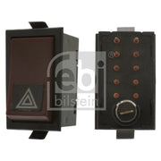 Febi Hazard Warning Light Switch 9 Connectors 11532