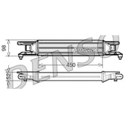 Denso Intercooler (Charge Air Cooler) fits Alfa Romeo Mito 2008-2010 1.3