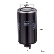 MANN-FILTER Fuel Filter Element WK 950/19