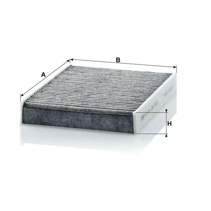 MANN-FILTER Cabin Air Filter (Pollen Filter) Driver's Side CUK 2433