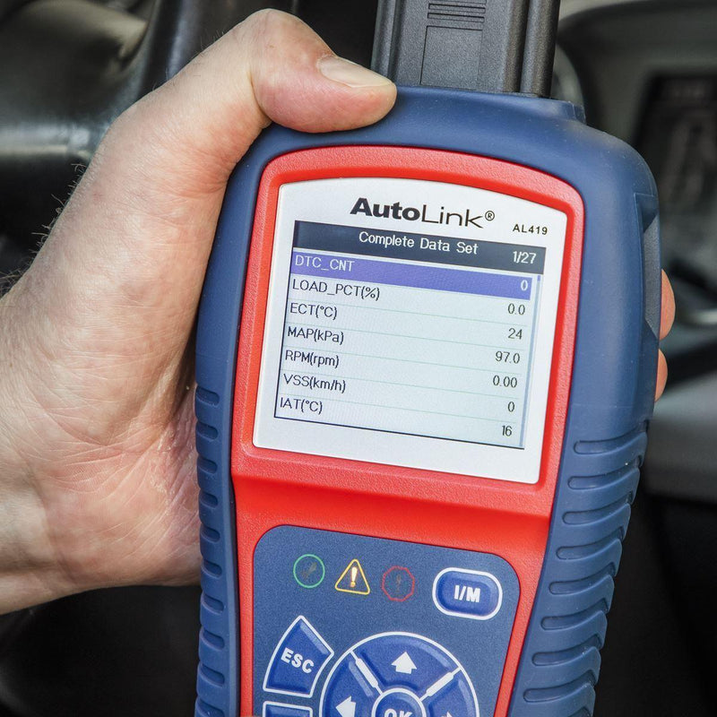 Sealey Autel EOBD Code Reader Live Data Tech Tips AL419 Sealey  - Town Parts