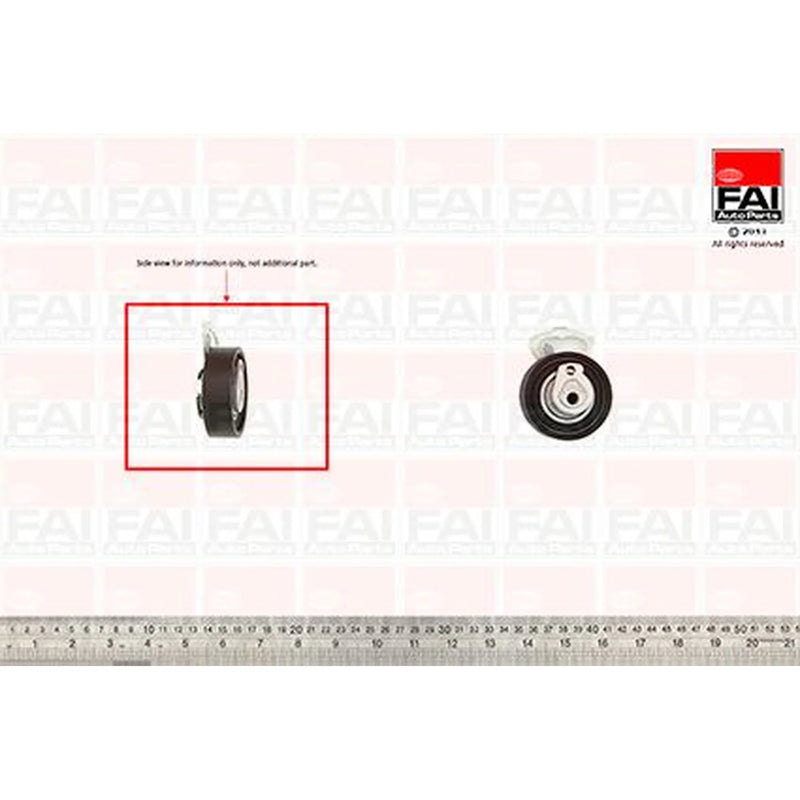 FAI Timing Belt Tensioner Pulley OD ID Wide T9357