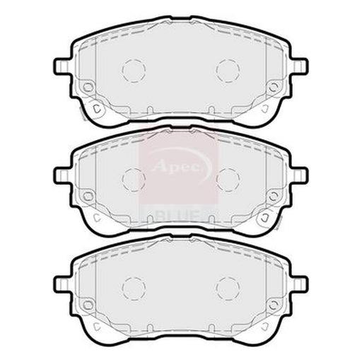Apec Front Brake Pad Set PD3939