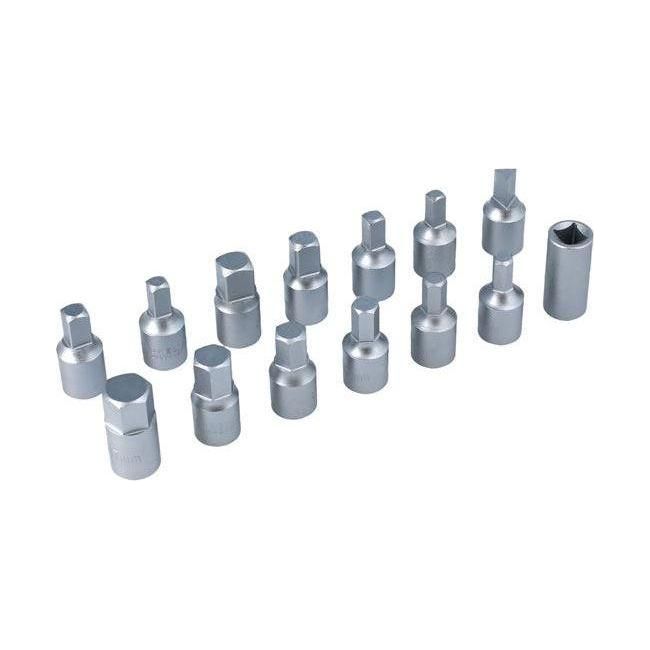 Laser Drain Plug Key Set 3/8"D 14pc 3175 Laser  - Town Parts