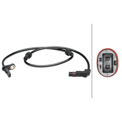 Hella ABS Wheel Speed Sensor Front 6PU 012 679-351