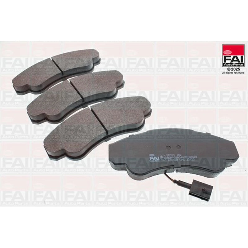 FAI Front Brake Pad Set BP593