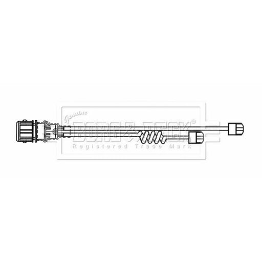 Borg & Beck Brake Pad Wear Sensor Front BWL33098