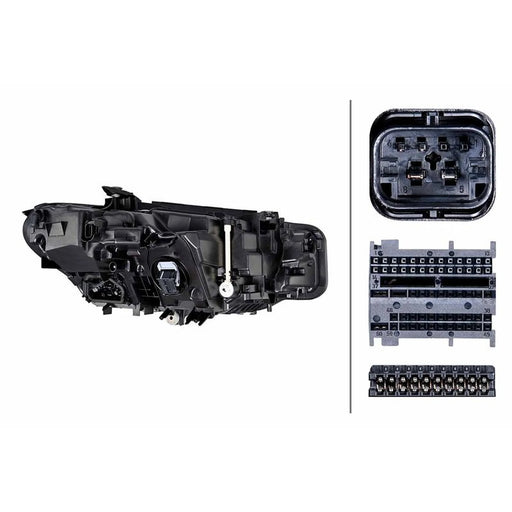 Hella Headlight Headlamp LED Left 1LX 016 808-731