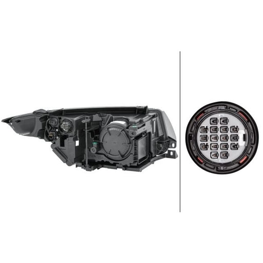 Hella Headlight Headlamp PSY24W Left 1EL 354 806-091