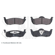 Blue Print Rear Brake Pad Set ADA104220
