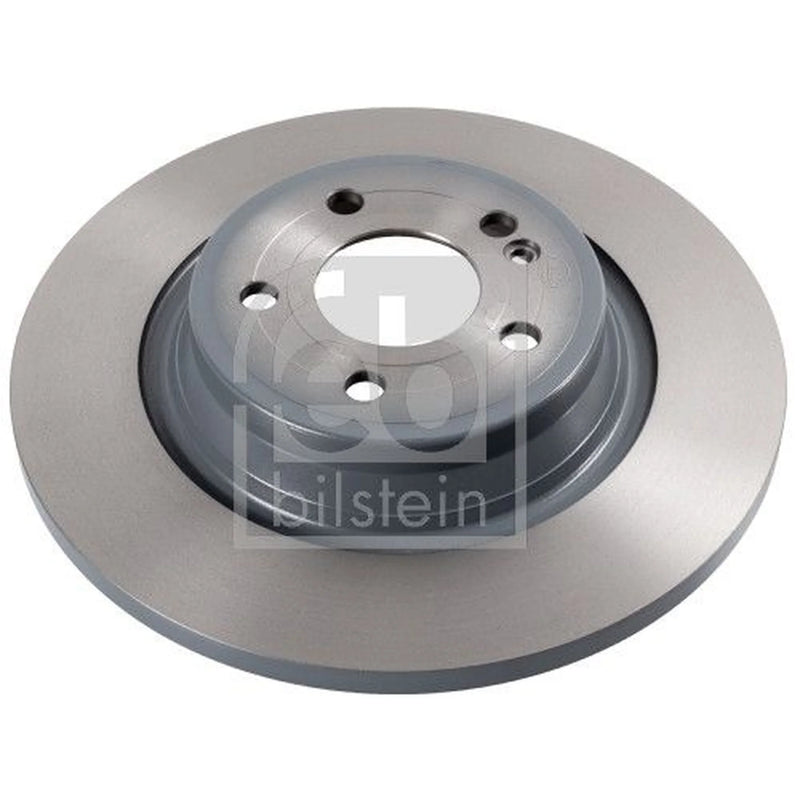 Febi 2 x Solid Rear Brake Discs 107513-x2