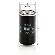 MANN-FILTER Hydraulic Oil Filter WD 724/5