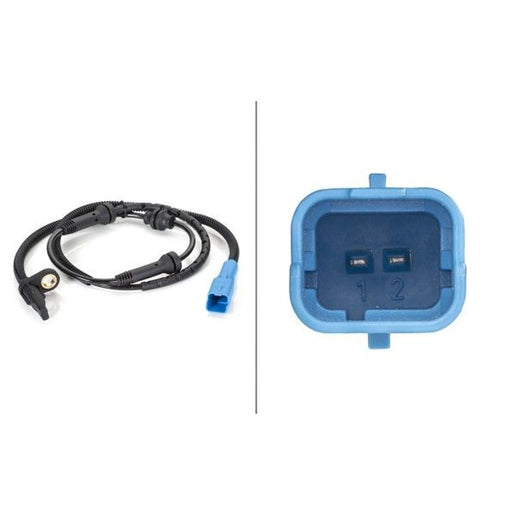 Hella ABS Wheel Speed Sensor Front 6PU 012 806-321