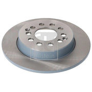 Febi 2 x Solid Rear Brake Discs 188761