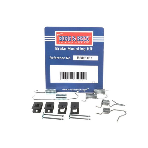 Borg & Beck Parking Brake Shoe Accessory Kit Rear Right BBK6167