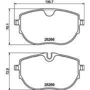 Mintex Front Brake Pad Set MDB4283