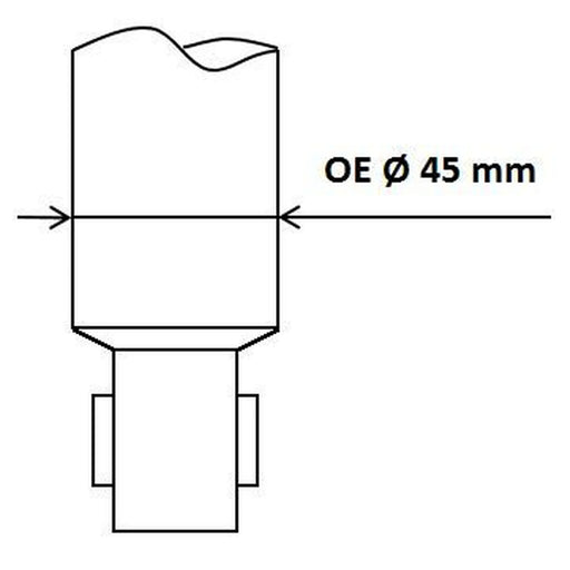 KYB Shock Absorber Damper Strut Rear 349194