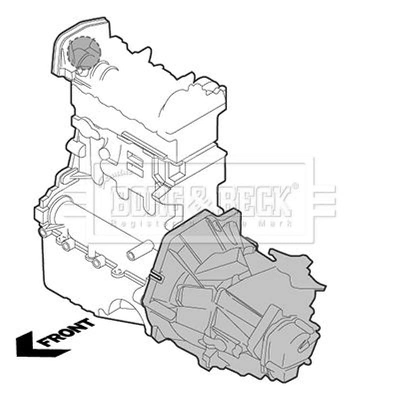 Borg & Beck Engine Mount Mounting BEM4469