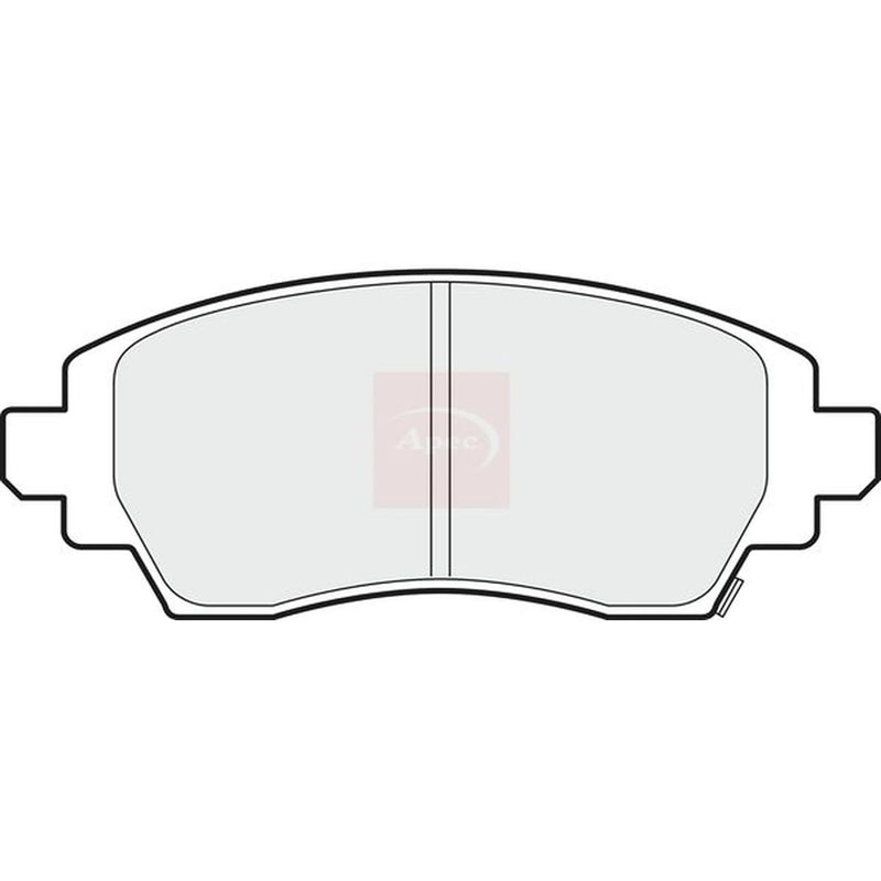 Apec Front Brake Pad Set PAD1137