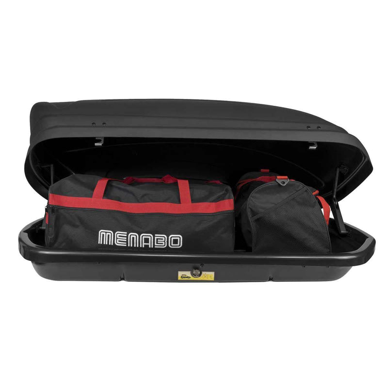 Menabo Mania 320 Litre Black Roof Box (50kg Max.) - Menabo - Van Life Living