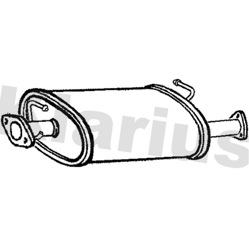 Klarius Box With Centre Pipe Centre LR181G