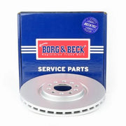 Borg & Beck 2 x Vented Front Brake Discs BBD6011S-x2