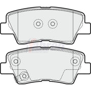 Fahren Front & Rear Brake Discs & Pads fits Kia Soul II 2014-2018 1.6