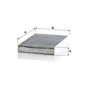 MANN-FILTER Cabin Air Filter (Pollen Filter) CUK 26 006