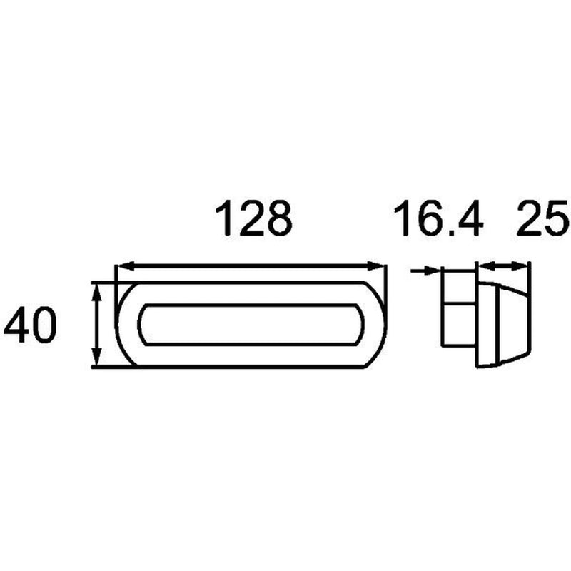Hella Auxiliary Direction Indicator Left Connectors 2BM 013 337-091