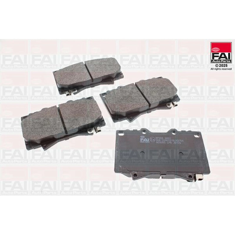 FAI Front Brake Pad Set BP668