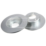 Borg & Beck 2 x Solid Rear Brake Discs BBD5165-x2