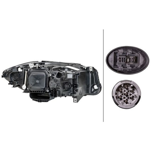 Hella Headlight Headlamp PY24W Left 1EL 011 087-711