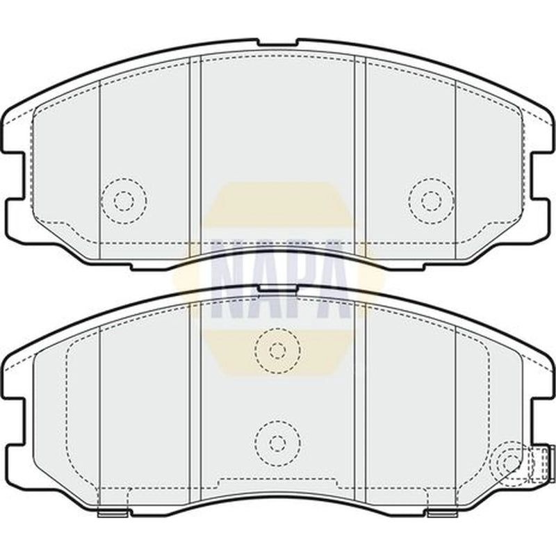 NAPA Front Brake Pad Set NBP1446