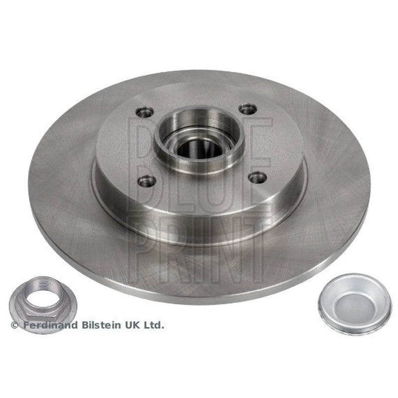 Blue Print 2 x Solid Rear Brake Discs ADP154351-x2