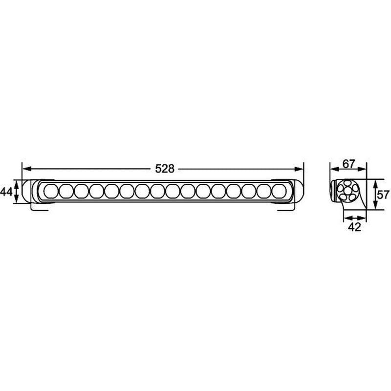 Hella Headlamp Zf Sw LB470 Md12/24 1FJ Left 1FJ 958 130-111 1537156 1FJ 958