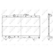 NRF Engine Radiator 507590