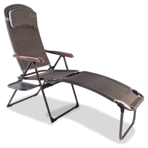 Naples Pro Recline Camping Chair with side table F1321 - Quest - Van Life Living