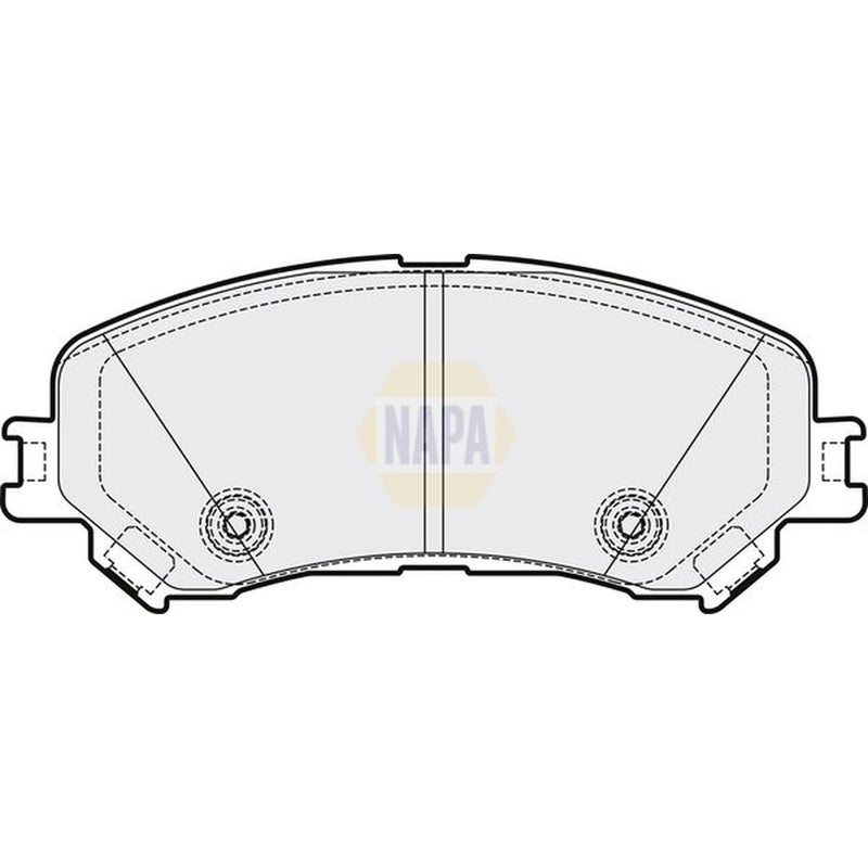 NAPA Front Brake Pad Set NBP1885