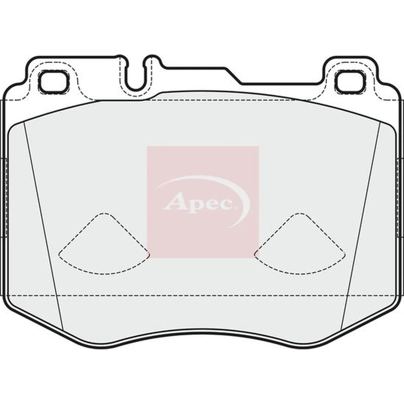 Apec Front Brake Pad Set PAD2035