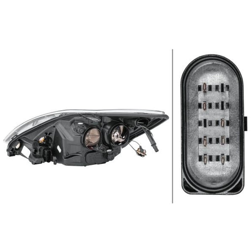 Hella Headlight Headlamp W5W Right 1EE 354 257-041