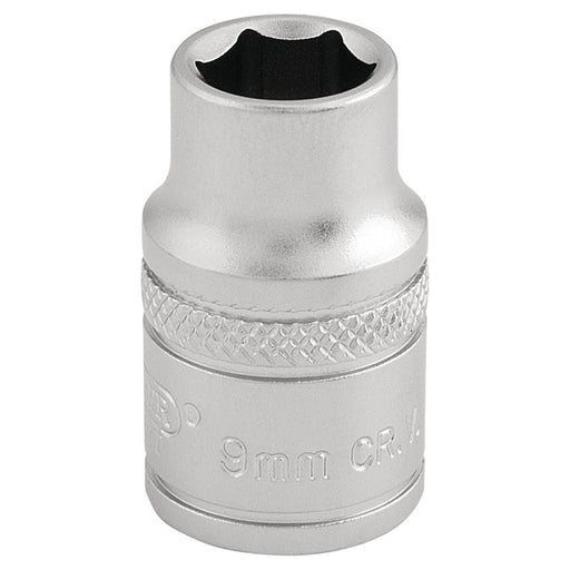 Draper 6 Point Metric Socket, 3/8" Sq. Dr., 9mm 16534 Draper  - Town Parts