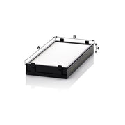 MANN-FILTER Cabin Air Filter (Pollen Filter) Eng.compart. passeng. CU 2941-2