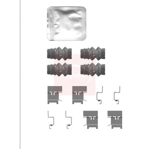 Apec Brake Pad Accessory Fitting Kit Front KIT1517