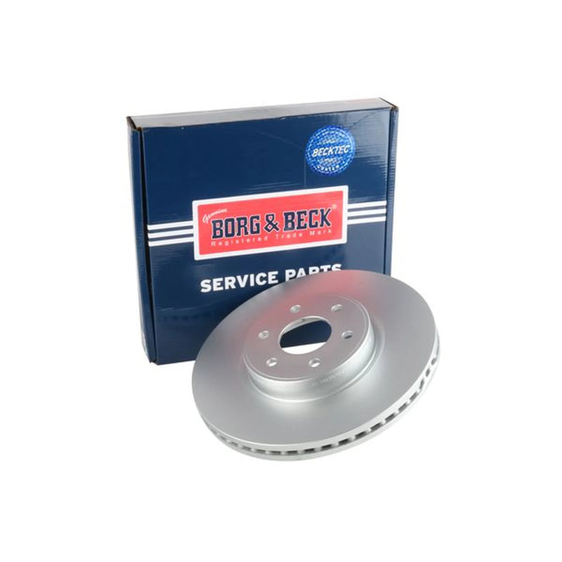 Borg & Beck 2 x Vented Front Brake Discs BBD6222S-x2