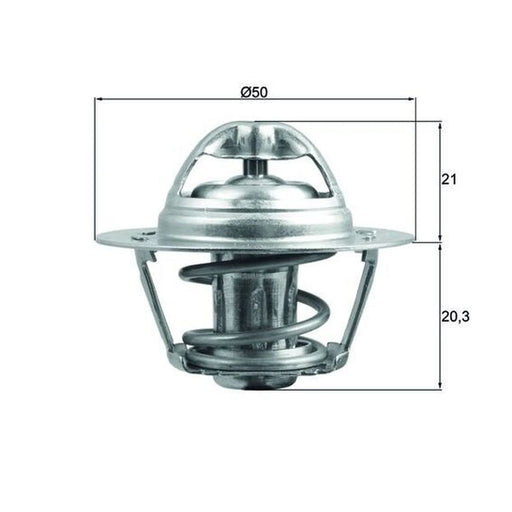 Mahle Thermostat,Coolant TX 196 75D