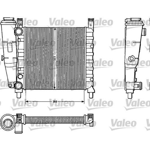 Valeo Engine Radiator 883812
