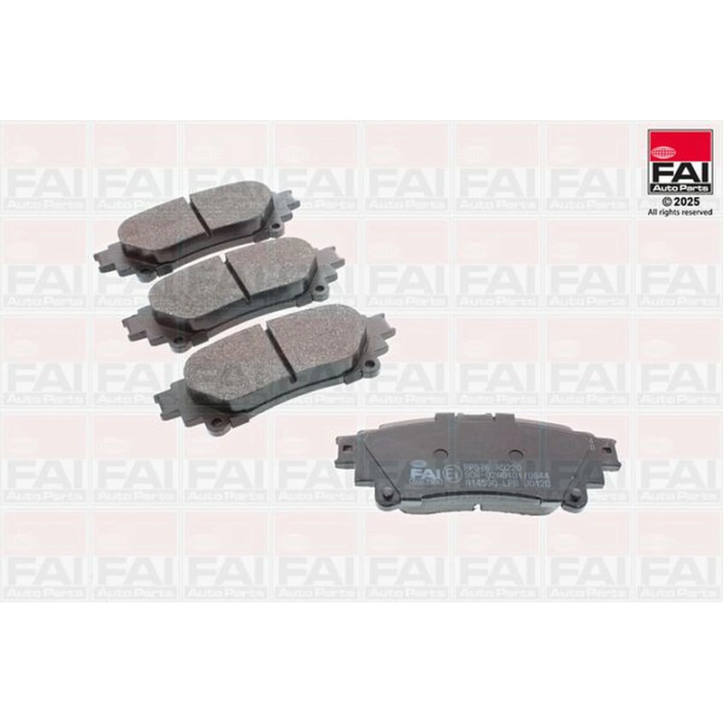FAI Rear Brake Pad Set BP576