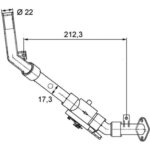 Mahle Coolant Control Valve Assembly CV 4 000P