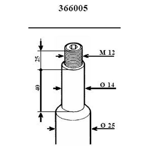 KYB Shock Absorber Damper Strut Front 366005