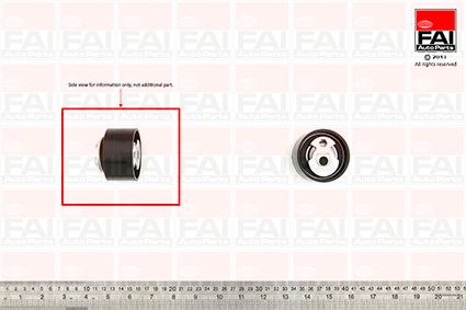 Fai Timing Belt Tensioner Pulley OD ID 32mm Wide T9317